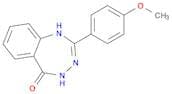5H-1,3,4-Benzotriazepin-5-one, 1,4-dihydro-2-(4-methoxyphenyl)-