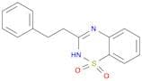 2H-1,2,4-Benzothiadiazine, 3-(2-phenylethyl)-, 1,1-dioxide