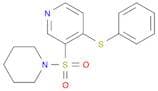 Piperidine, 1-[[4-(phenylthio)-3-pyridinyl]sulfonyl]-