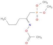 Phosphonic acid, [2-[(acetyloxy)imino]hexyl]-, dimethyl ester