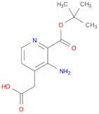 2-(2-((tert-butoxycarbonyl)amino)pyridin-4-yl)acetic acid