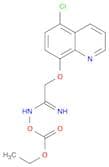 Ethanimidamide, 2-[(5-chloro-8-quinolinyl)oxy]-N-[(ethoxycarbonyl)oxy]-