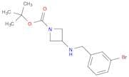 1-Azetidinecarboxylicacid, 3-[[(3-bromophenyl)methyl]amino]-, 1,1-dimethylethyl ester