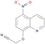 Acetonitrile, [(5-nitro-8-quinolinyl)oxy]-