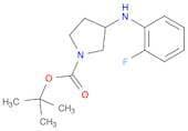 1-Pyrrolidinecarboxylicacid, 3-[(2-fluorophenyl)amino]-, 1,1-dimethylethyl ester