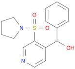 Pyrrolidine, 1-[[4-(hydroxyphenylmethyl)-3-pyridinyl]sulfonyl]-