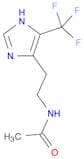 Acetamide, N-[2-[5-(trifluoromethyl)-1H-imidazol-4-yl]ethyl]-