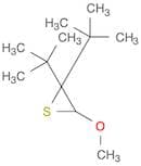 Thiirane, 2,2-bis(1,1-dimethylethyl)-3-methoxy-