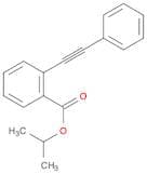 Benzoic acid, 2-(phenylethynyl)-, 1-methylethyl ester