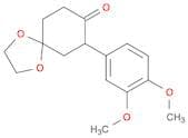 1,4-Dioxaspiro[4.5]decan-8-one, 7-(3,4-dimethoxyphenyl)-