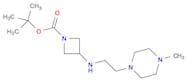 1-Azetidinecarboxylicacid, 3-[[2-(4-methyl-1-piperazinyl)ethyl]amino]-, 1,1-dimethylethyl ester