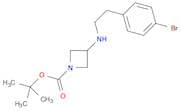 1-Azetidinecarboxylicacid, 3-[[2-(4-bromophenyl)ethyl]amino]-, 1,1-dimethylethyl ester