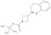 1-Azetidinecarboxylicacid, 3-[[2-(2-bromophenyl)ethyl]amino]-, 1,1-dimethylethyl ester