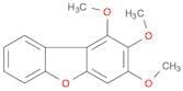 Dibenzofuran, 1,2,3-trimethoxy-
