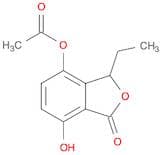 1(3H)-Isobenzofuranone, 4-(acetyloxy)-3-ethyl-7-hydroxy-