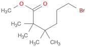 Hexanoic acid, 6-bromo-2,2,3,3-tetramethyl-, methyl ester
