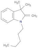 1H-Indole, 2,3-dihydro-3,3-dimethyl-2-methylene-1-pentyl-