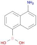 (5-Amino-1-naphthalenyl)-boronic acid