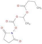 Butanoic acid, 1-[[[(2,5-dioxo-1-pyrrolidinyl)oxy]carbonyl]oxy]ethyl ester