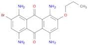 1,4,5,8-Tetraamino-2-bromo-7-propoxyanthracene-9,10-dione