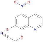 Acetonitrile, [(7-bromo-5-nitro-8-quinolinyl)oxy]-