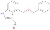 4-((Benzyloxy)methyl)-1H-indole-3-carbaldehyde