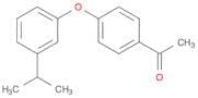 Ethanone,1-[4-[3-(1-methylethyl)phenoxy]phenyl]-