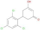 2-Cyclohexen-1-one, 3-hydroxy-5-(2,4,6-trichlorophenyl)-