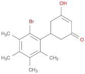 2-Cyclohexen-1-one, 5-(2-bromo-3,4,5,6-tetramethylphenyl)-3-hydroxy-