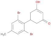 2-Cyclohexen-1-one, 5-(2,6-dibromo-4-methylphenyl)-3-hydroxy-