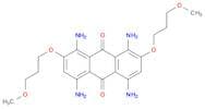 1,4,5,8-Tetraamino-2,7-bis(3-methoxypropoxy)anthracene-9,10-dione