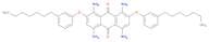 1,4,5,8-Tetraamino-2,7-bis(3-heptylphenoxy)anthracene-9,10-dione