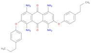 1,4,5,8-Tetraamino-2,7-bis(4-propylphenoxy)anthracene-9,10-dione