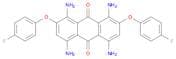 1,4,5,8-Tetraamino-2,7-bis(4-fluorophenoxy)anthracene-9,10-dione