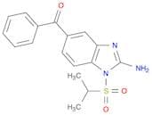 1H-Benzimidazol-2-amine, 5-benzoyl-1-[(1-methylethyl)sulfonyl]-