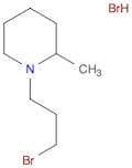 Piperidine, 1-(3-bromopropyl)-2-methyl-, hydrobromide