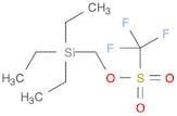 Methanesulfonic acid, trifluoro-, (triethylsilyl)methyl ester