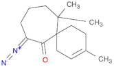 Spiro[5.6]dodec-2-en-7-one, 8-diazo-3,12,12-trimethyl-