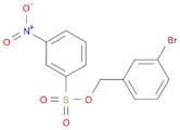 Benzenesulfonic acid, 3-nitro-, (3-bromophenyl)methyl ester