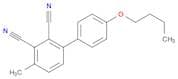 [1,1'-Biphenyl]-2,3-dicarbonitrile, 4'-butoxy-4-methyl-