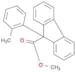 9H-Fluorene-9-carboxylic acid, 9-(2-methylphenyl)-, methyl ester