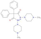 Propanediamide, N,N'-bis(4-methyl-1-piperazinyl)-2,2-diphenyl-