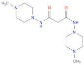 Propanediamide, N,N'-bis(4-methyl-1-piperazinyl)-