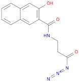 Propanoyl azide, 3-[[(3-hydroxy-2-naphthalenyl)carbonyl]amino]-