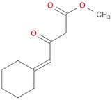 Butanoic acid, 4-cyclohexylidene-3-oxo-, methyl ester