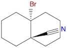 4a(2H)-Naphthalenecarbonitrile, 8a-bromooctahydro-, trans-