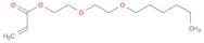 2-Propenoic acid, 2-[2-(hexyloxy)ethoxy]ethyl ester