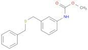 Carbamic acid, [3-[[(phenylmethyl)thio]methyl]phenyl]-, methyl ester