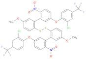 Disulfide, 5-[2-chloro-4-(trifluoromethyl)phenoxy]-2-nitrophenyl4-methoxyphenyl