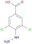 3,5-Dichloro-4-hydrazinylbenzoic acid